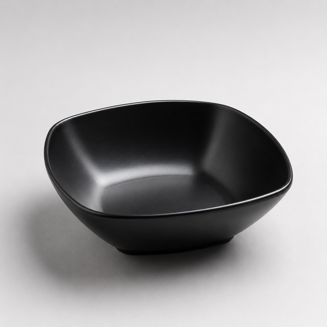 Stone Black Square Bowl 19.7cm