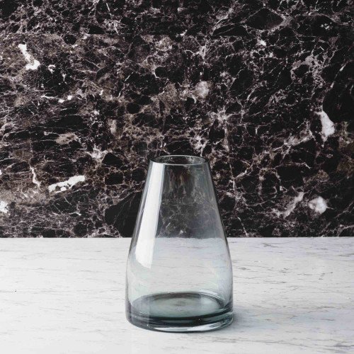 Galena Glass 1319 Gray Vase