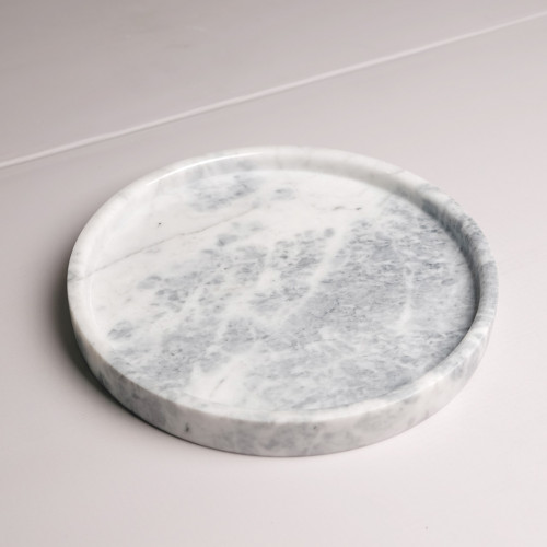 Round Marble Tray 10"