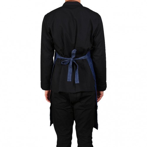 Denim Long Apron Blue 2