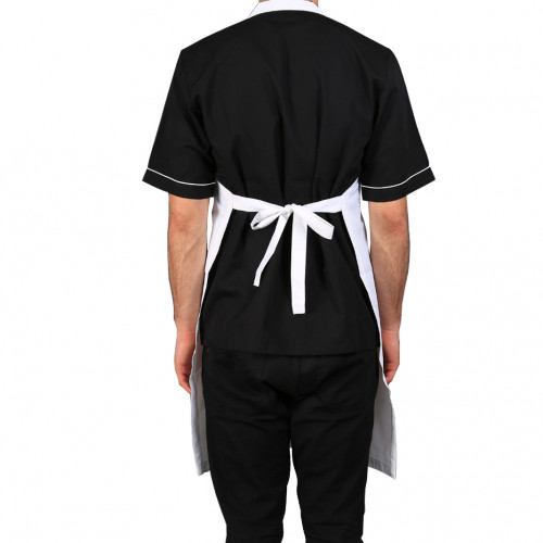 Opal Parachute Long Apron White 3