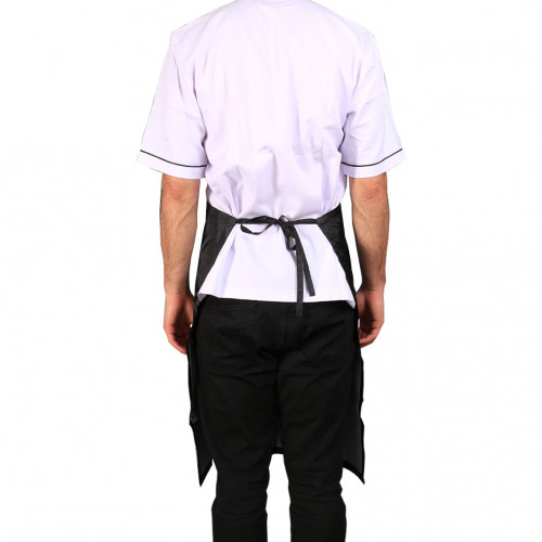 Opal Half Long Apron Black 2