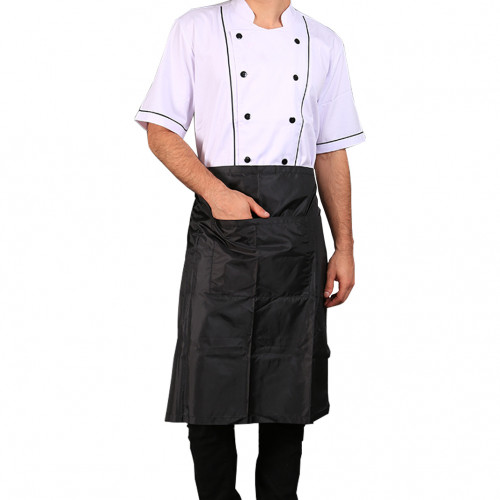 Opal Half Long Apron Black 3