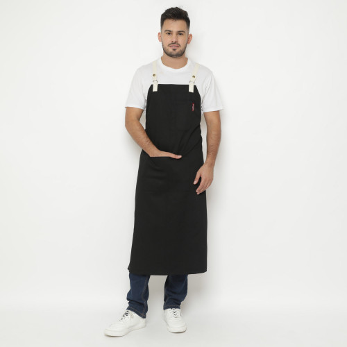 Carroll Kitchen Apron Black