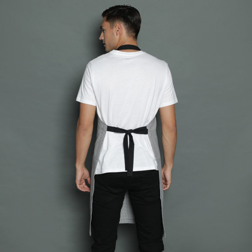 Brooklyn Full Kitchen Apron Grey - Black 2