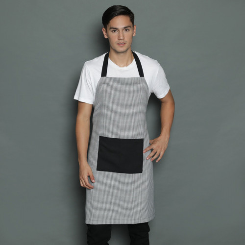 Brooklyn Full Kitchen Apron Grey - Black 4