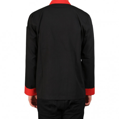 Executive Long Sleeves Black w/ Red Lines 3