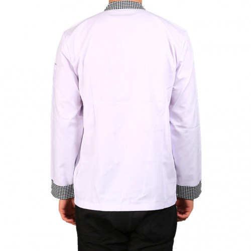 Pearl Long Sleeves White Black 3