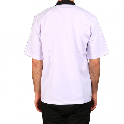 Silver Short Sleeves White 3