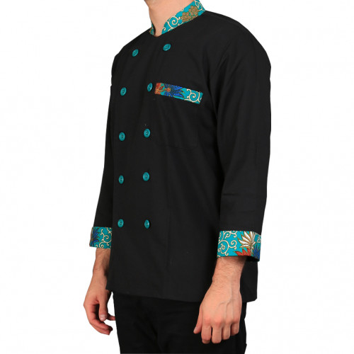Emerald Long Sleeves Batik Green 2