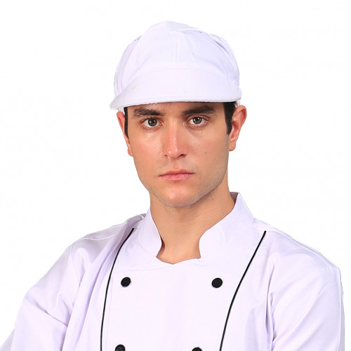 Chef Headwear Sous Chef Cap White 2