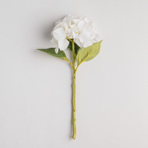 Silk Fabric Mini Flower - White