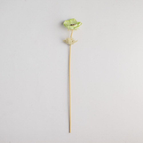 Artificial Anemone Blooms , Green