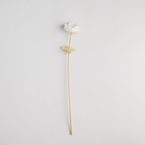 Artificial Anemone Blooms , Pure White