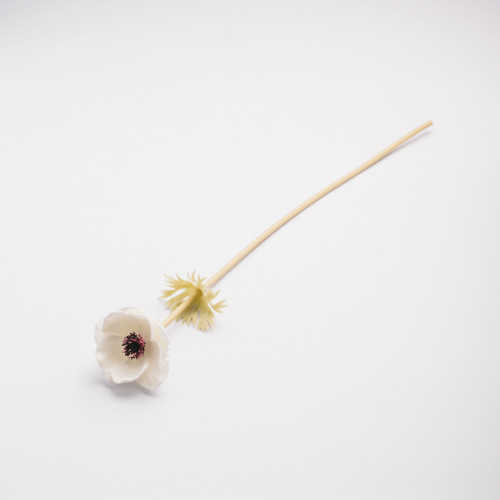 Artificial Anemone Blooms , Pure White 3