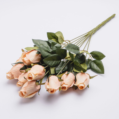 Faux Roses Bouquet - Light Pink 2