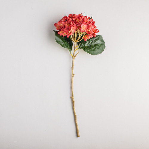 Euro Style Hydrangea Bunch - Red