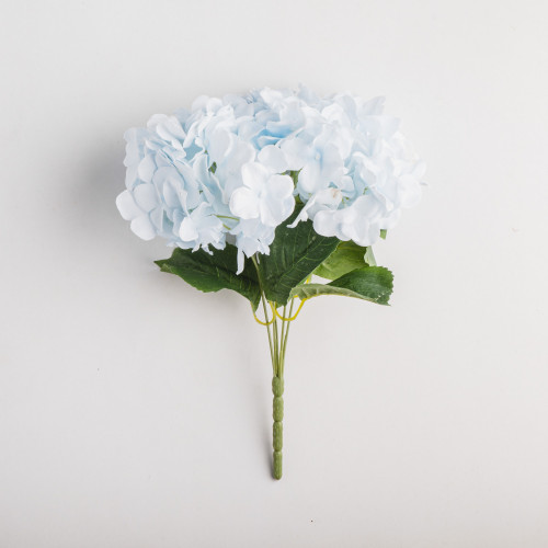 Large Hydrangea Bouquet - Light Blue