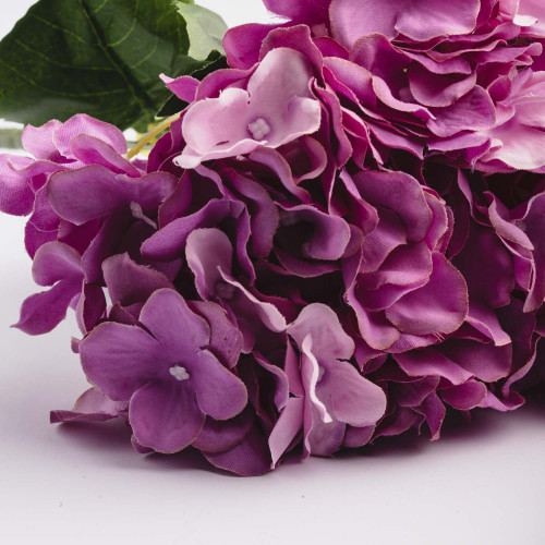 Large Hydrangea Bouquet - Deep Purple 2