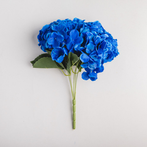 Large Hydrangea Bouquet - Sapphire Blue