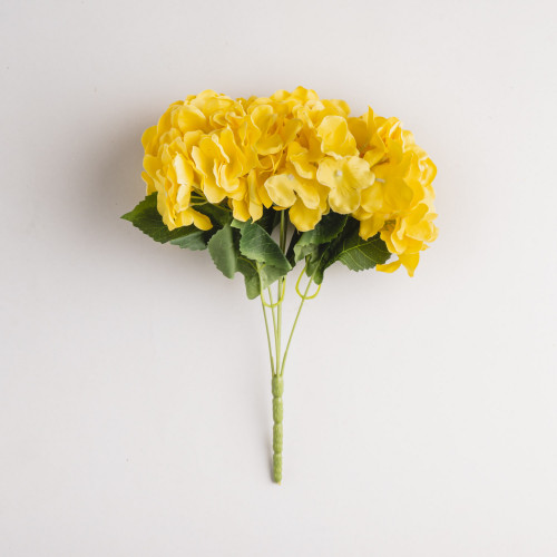 Large Hydrangea Bouquet - Yellow