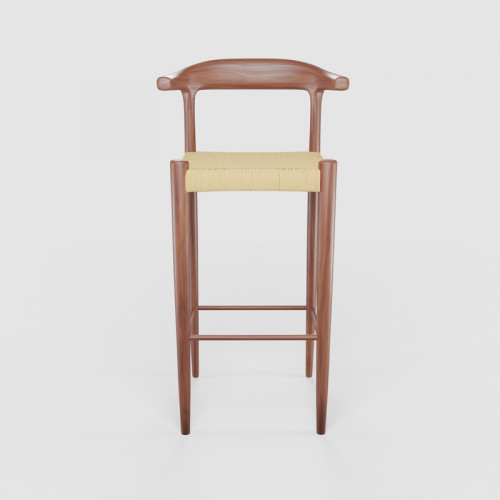 Carmen Bar Stool - Cream Rope