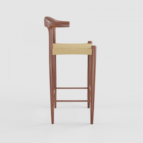 Carmen Bar Stool - Cream Rope 3