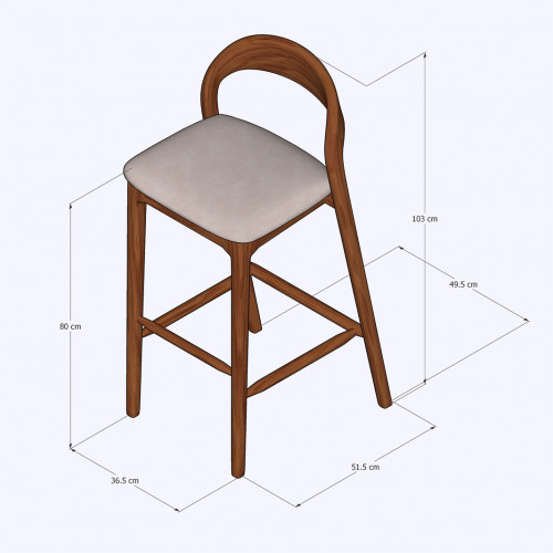 Mahina Bar Stool 5