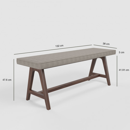 Clementine Upholstered Bench 3