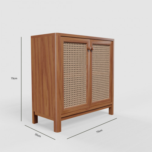 Kenari 2-Door Vintage Cabinet 2