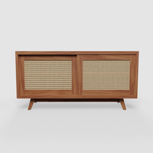 Mentari Natural Style Storage Cabinet