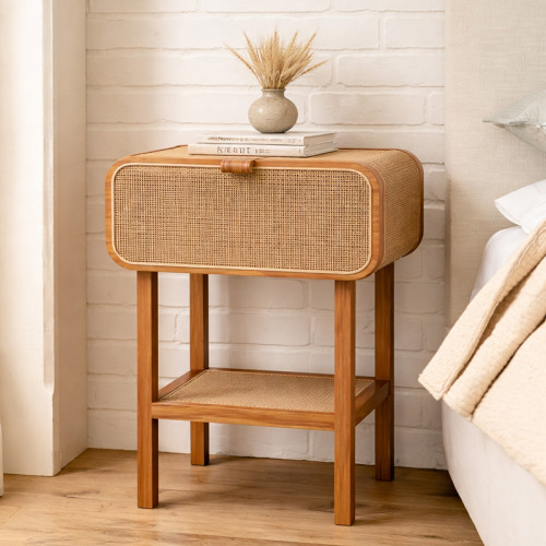 Salami Rattan Accent Cabinet 4