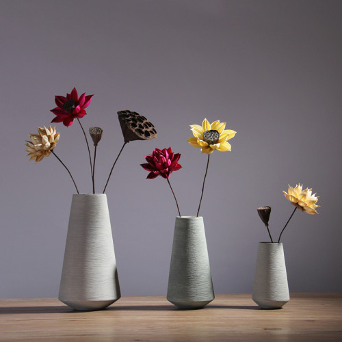 Asagao Pottery Style Vase 13