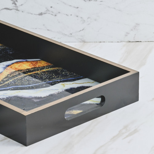 Austere Creative Decor Tray - Dazzling Blue (L) 3