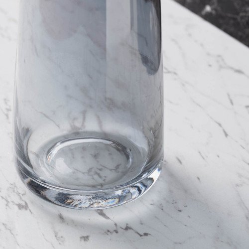 Barrel Glass 0401 Amber Vase 6