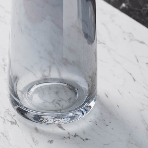 Barrel Glass 0401 Amber Vase 3