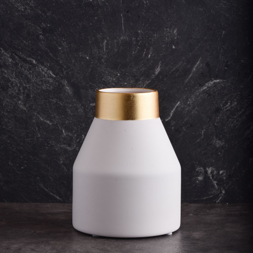 Ethnic Blue & White Jar Small 5