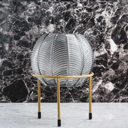 Evergreen Glass Décor Vase Green