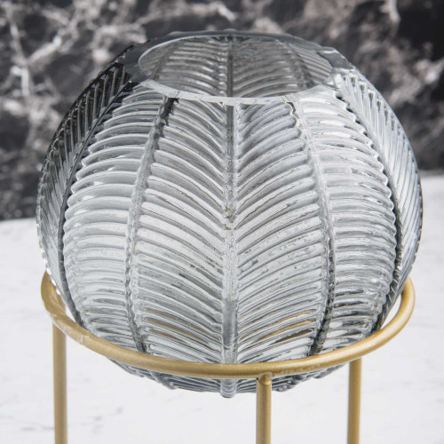 Evergreen Glass Décor Vase Green 2