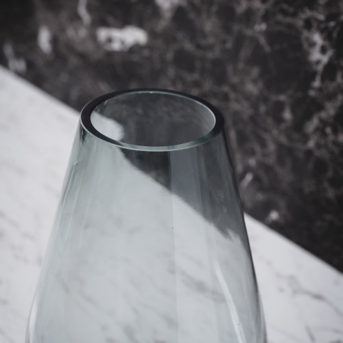 Galena Glass 1319 Gray Vase 2