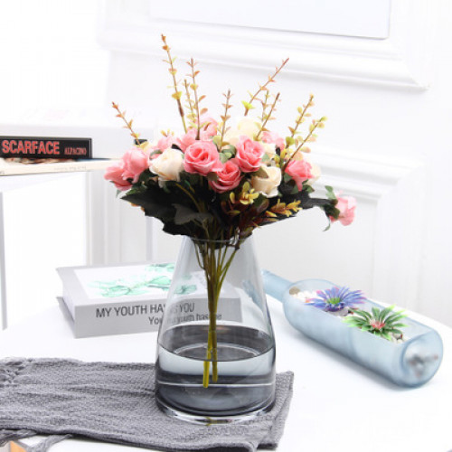 Galena Glass 1319 Brown Vase 5