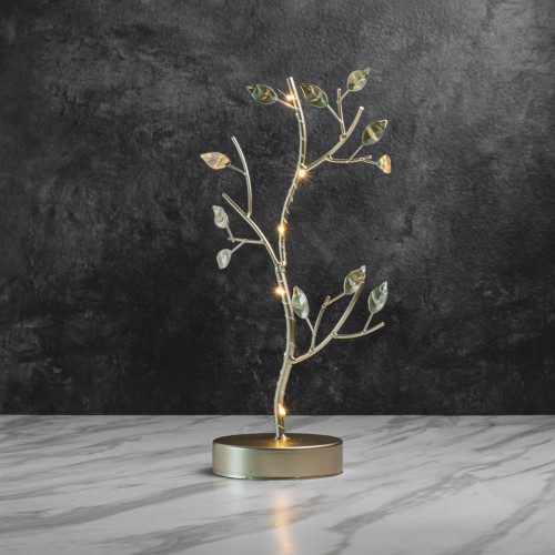 Golden Branches Large Night Lamp