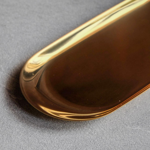 Gold Oval Jewelry Tray 3