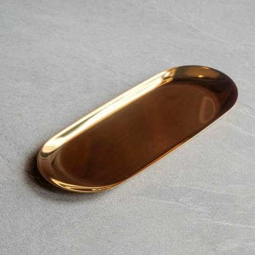 Gold Oval Jewelry Tray 6