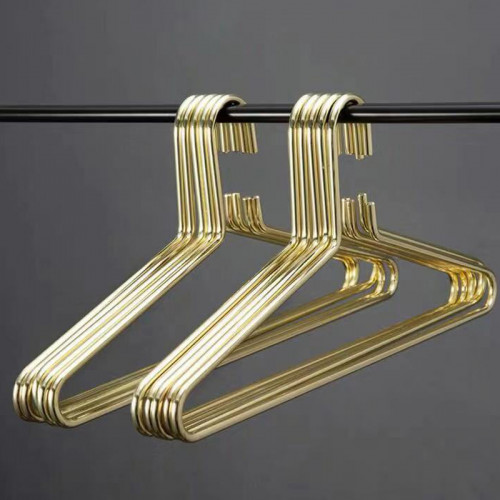 Gold Plated Metal Coat Hanger