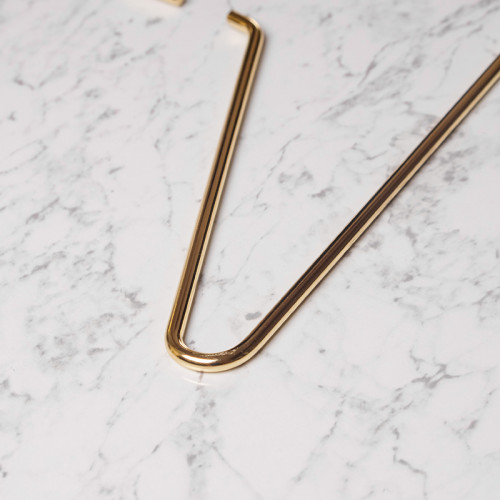 Gold Plated Metal Coat Hanger 4