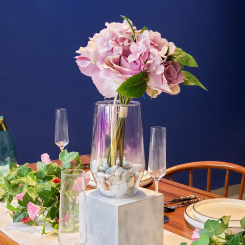 Gradient Glass 0601 Darken Vase 4