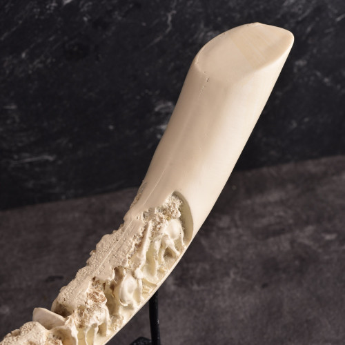 Ivory Tusk Antique Standing Décor 5