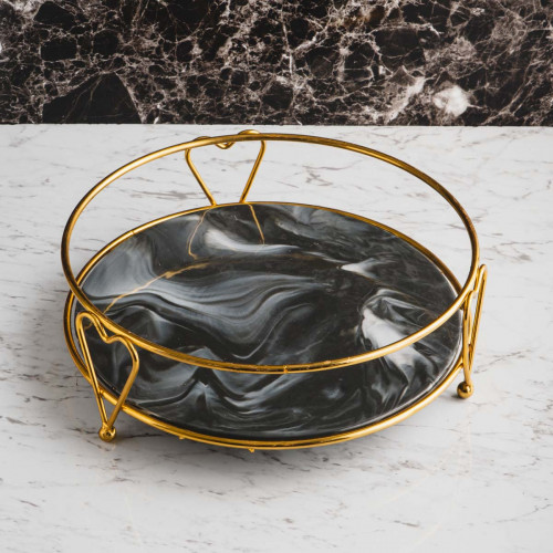 Lavish Table Rack Round Short 10" 2