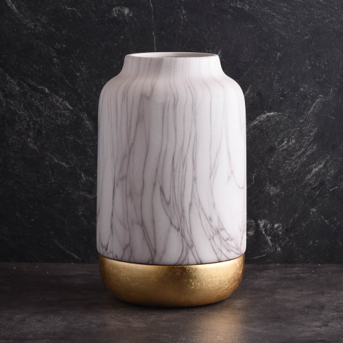 Marble Accent Décor Vase Large